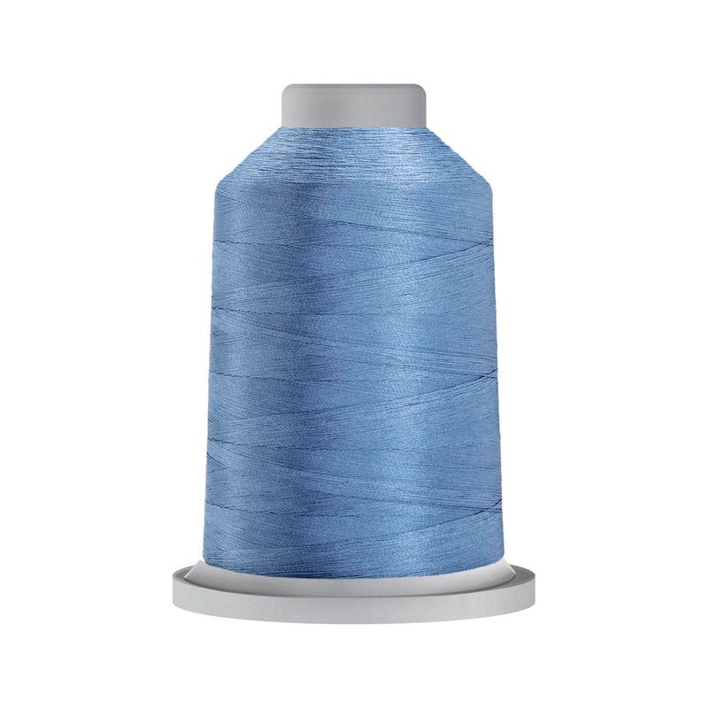 Glide 40 wt. polyester thread in Hawaiian Blue (#30284), 5000m spool by Fil-Tec