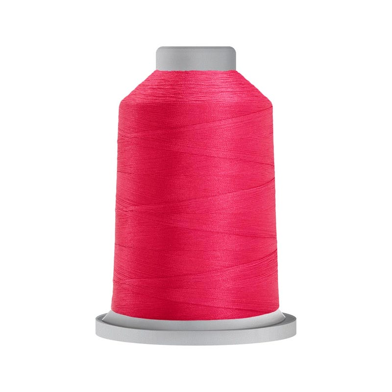 Glide 40 wt. polyester thread in Hot Pink (#70812), 5000m spool by Fil-Tec