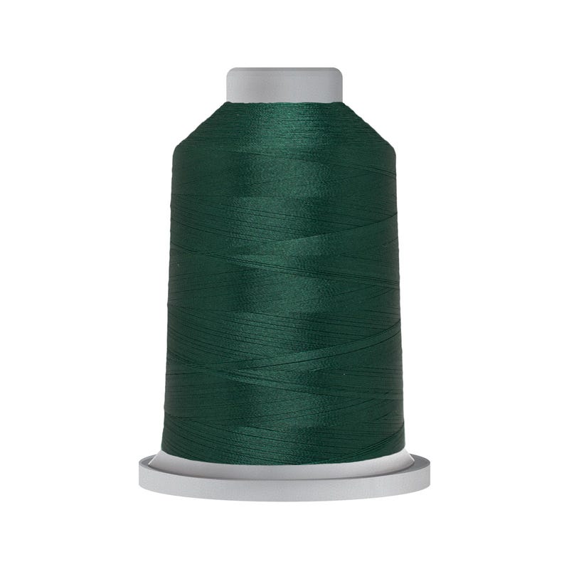 Glide 40 wt. polyester thread in Hunter (#63302), 5000m spool by Fil-Tec