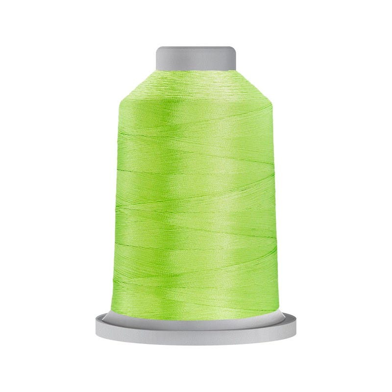 Glide 40 wt. polyester thread in Key Lime (#90366), 5000m spool by Fil-Tec
