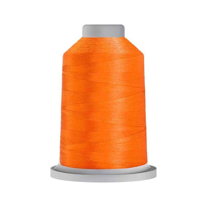 Glide 40 wt. polyester thread in Lava (#51585), 5000m spool by Fil-Tec