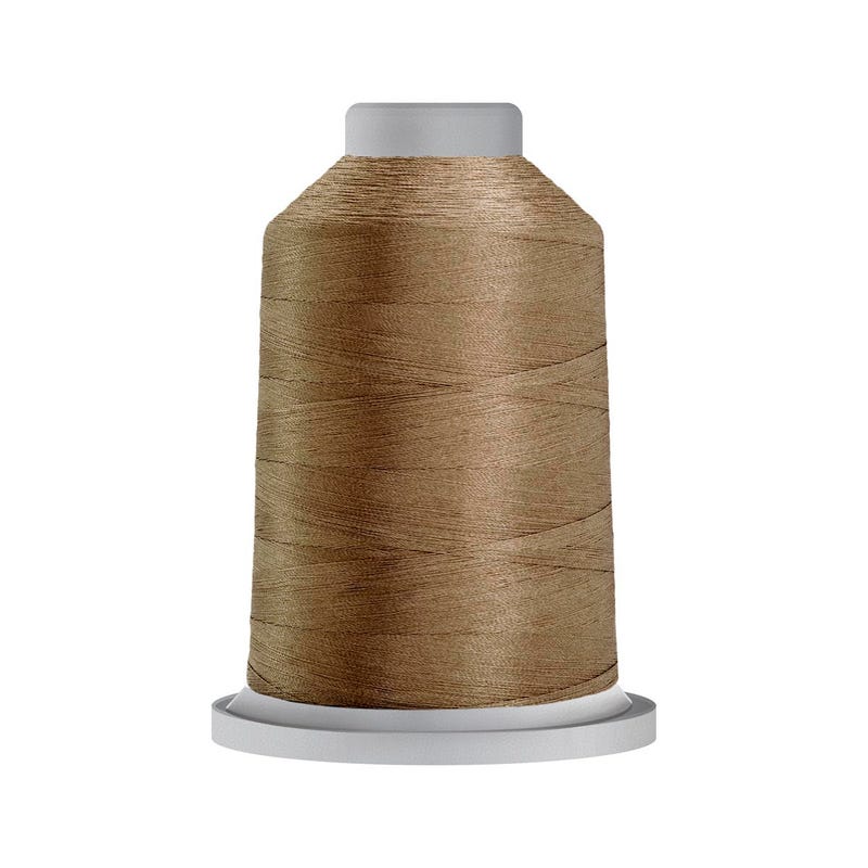 Glide 40 wt. polyester thread in Light Tan (#24655), 5000m spool by Fil-Tec