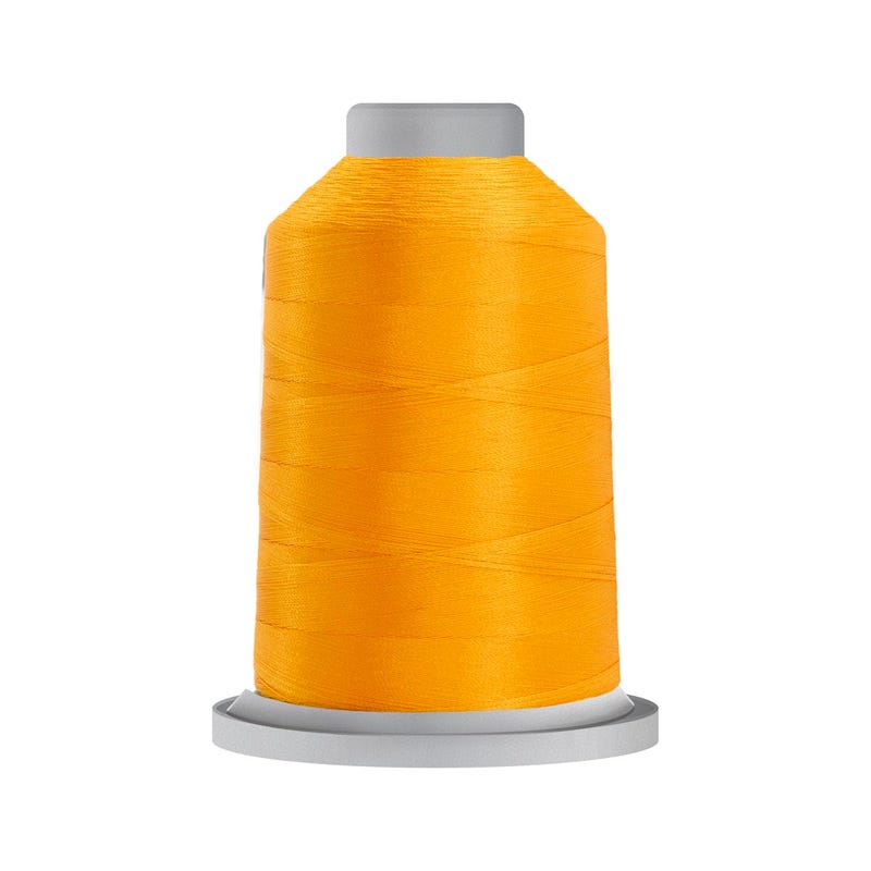 Glide 40 wt. polyester thread in Mango (#80116), 5000m spool by Fil-Tec