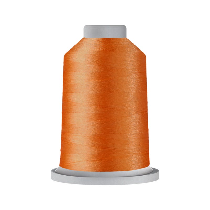 Glide 40 wt. polyester thread in Mango Smoothie (#50651), 5000m spool by Fil-Tec