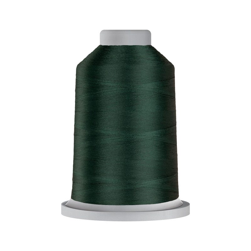 Glide 40 wt. polyester thread in Meadow Green (#60165), 5000m spool by Fil-Tec