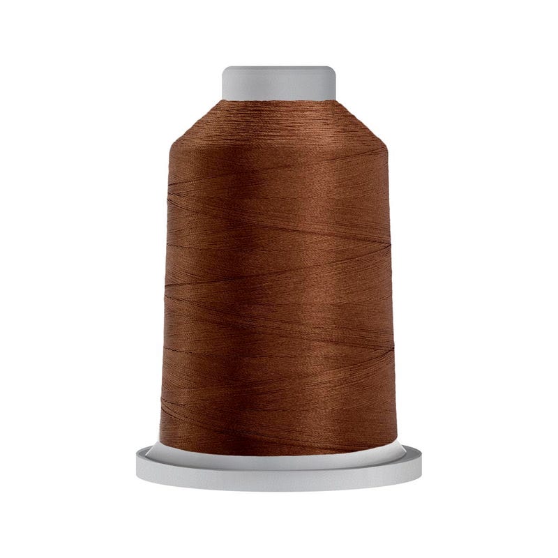 Glide 40 wt. polyester thread in Medium Brown (#20464), 5000m spool by Fil-Tec