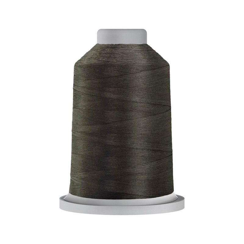 Glide 40 wt. polyester thread in Medium Grey (#10424), 5000m spool by Fil-Tec