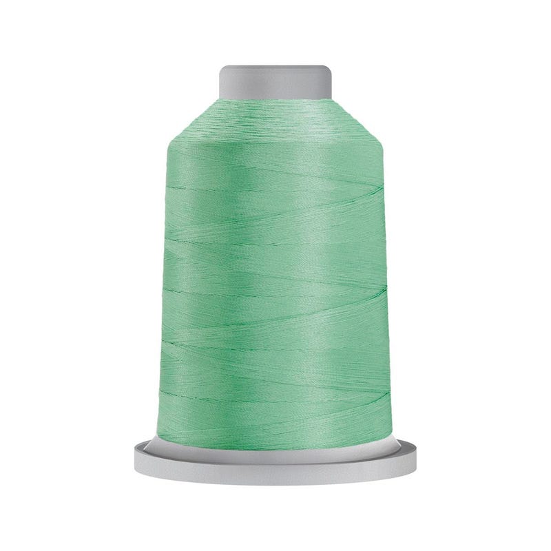 Glide 40 wt. polyester thread in Mint (#60345), 5000m spool by Fil-Tec