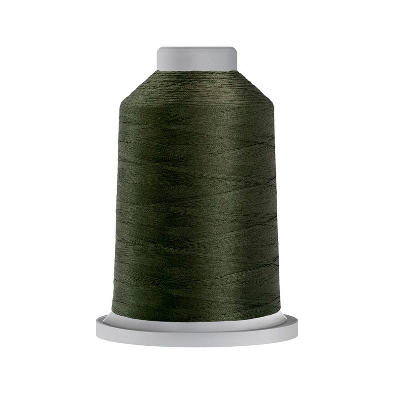 Glide 40 wt. polyester thread in Mossy (#65743), 5000m spool by Fil-Tec