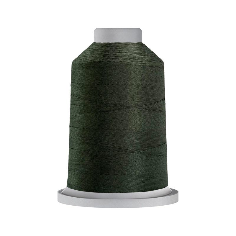 Glide 40 wt. polyester thread in Olive (#65615), 5000m spool by Fil-Tec
