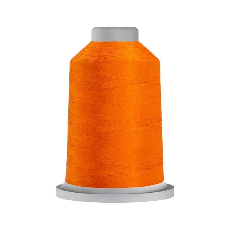 Glide 40 wt. polyester thread in Pumpkin (#80151), 5000m spool by Fil-Tec