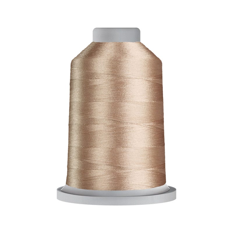 Glide 40 wt. polyester thread in Putty (#17529), 5000m spool by Fil-Tec