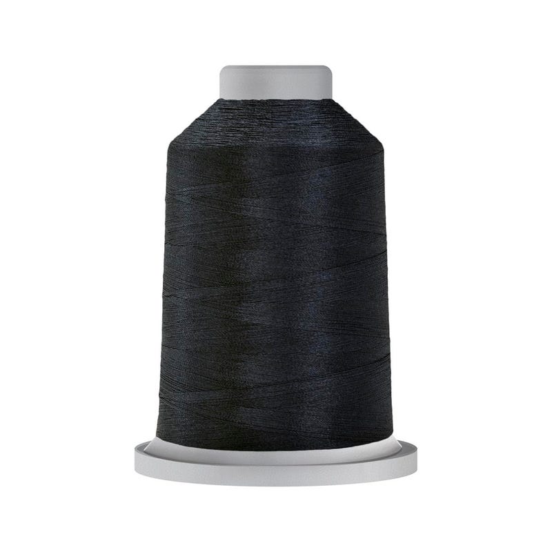 Glide 40 wt. polyester thread in Rock Navy (#30001), 5000m spool by Fil-Tec