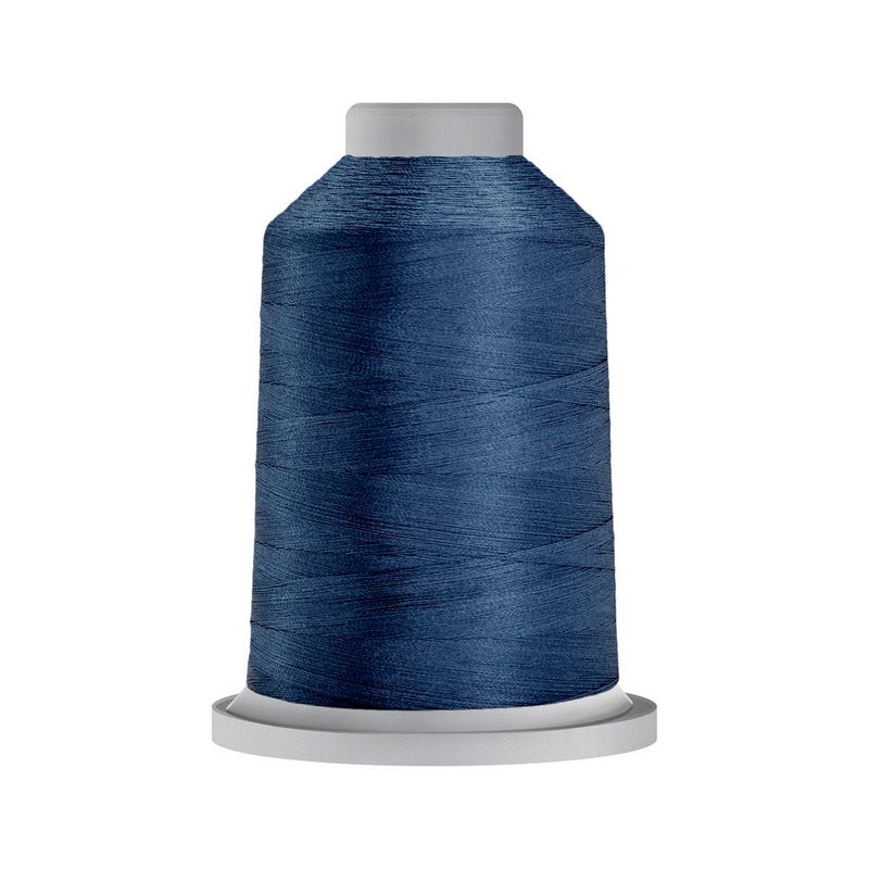 Glide 40 wt. polyester thread in Royal (#30661), 5000m spool by Fil-Tec