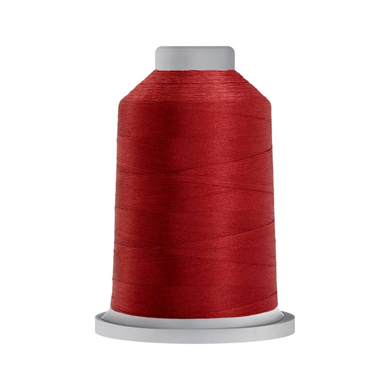 Glide 40 wt. polyester thread in Ruby (#70187), 5000m spool by Fil-Tec
