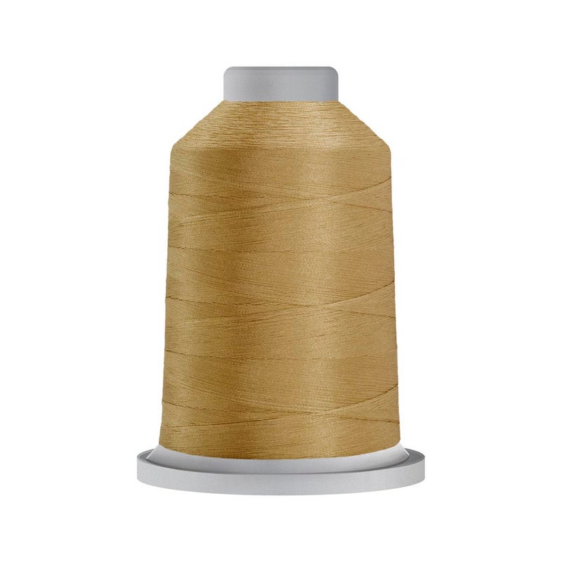 Glide 40 wt. polyester thread in Sand (#20466), 5000m spool by Fil-Tec