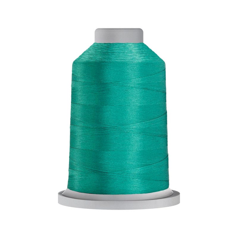 Glide 40 wt. polyester thread in Sea Green (#67472), 5000m spool by Fil-Tec