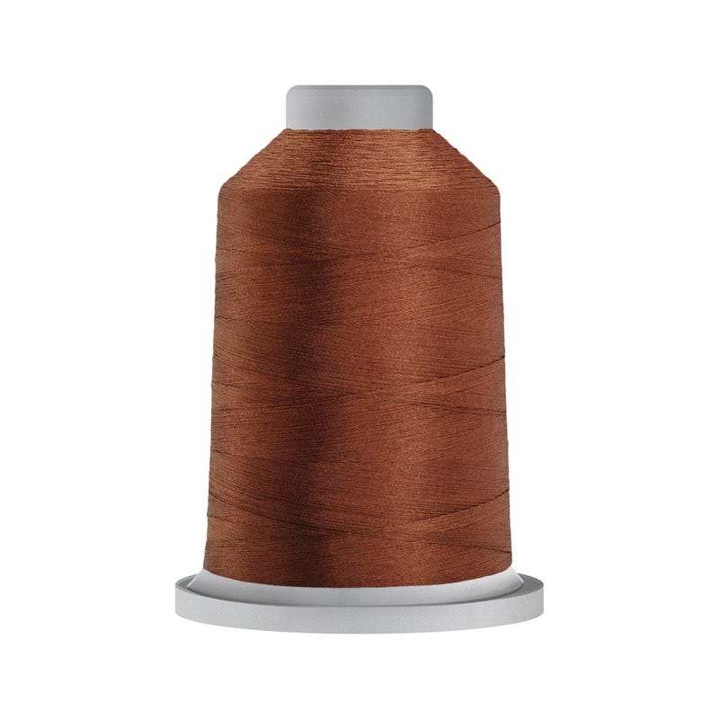 Glide 40 wt. polyester thread in Sepia (#21685), 5000m spool by Fil-Tec