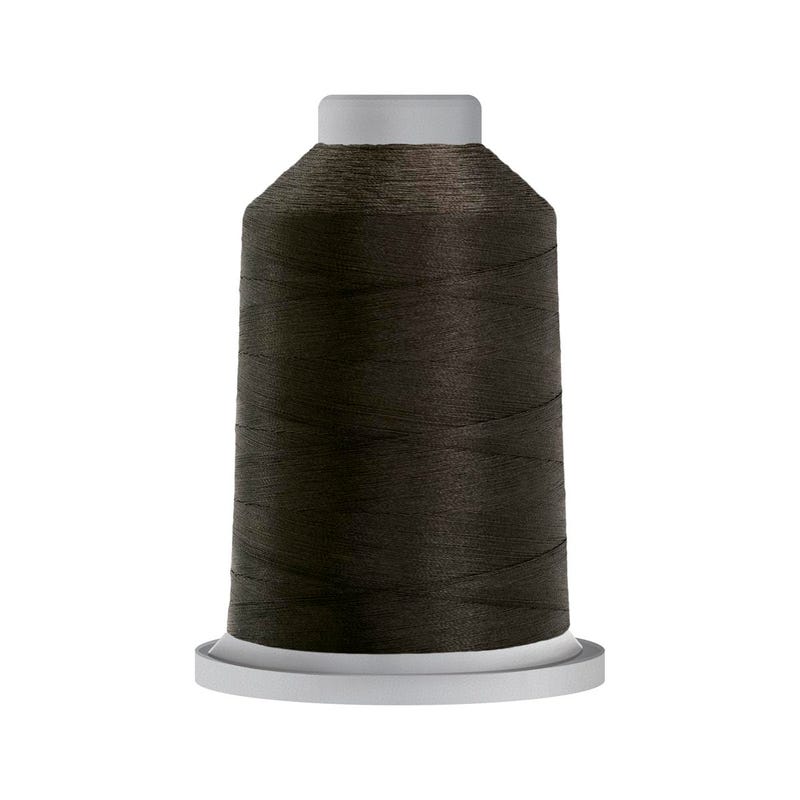 Glide 40 wt. polyester thread in Shadow (#1BLK3), 5000m spool by Fil-Tec