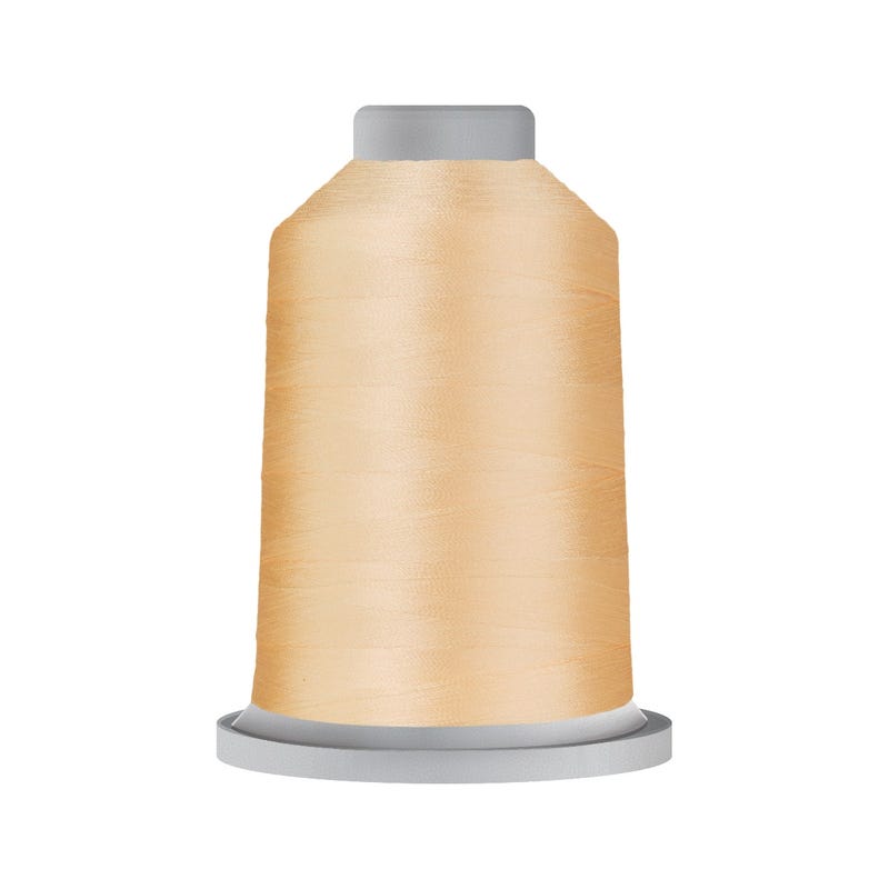 Glide 40 wt. polyester thread in Shortbread (#21345), 5000m spool by Fil-Tec
