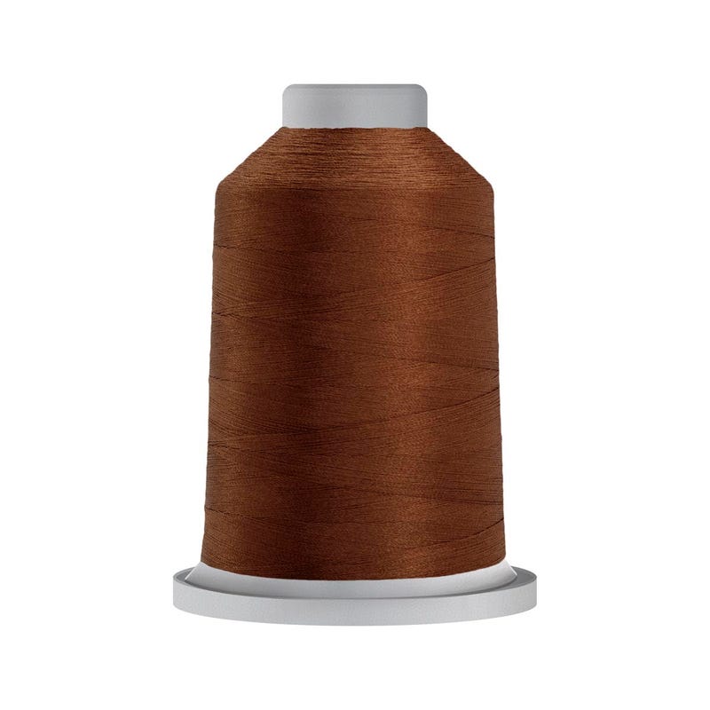Glide 40 wt. polyester thread in Sienna (#21615), 5000m spool by Fil-Tec