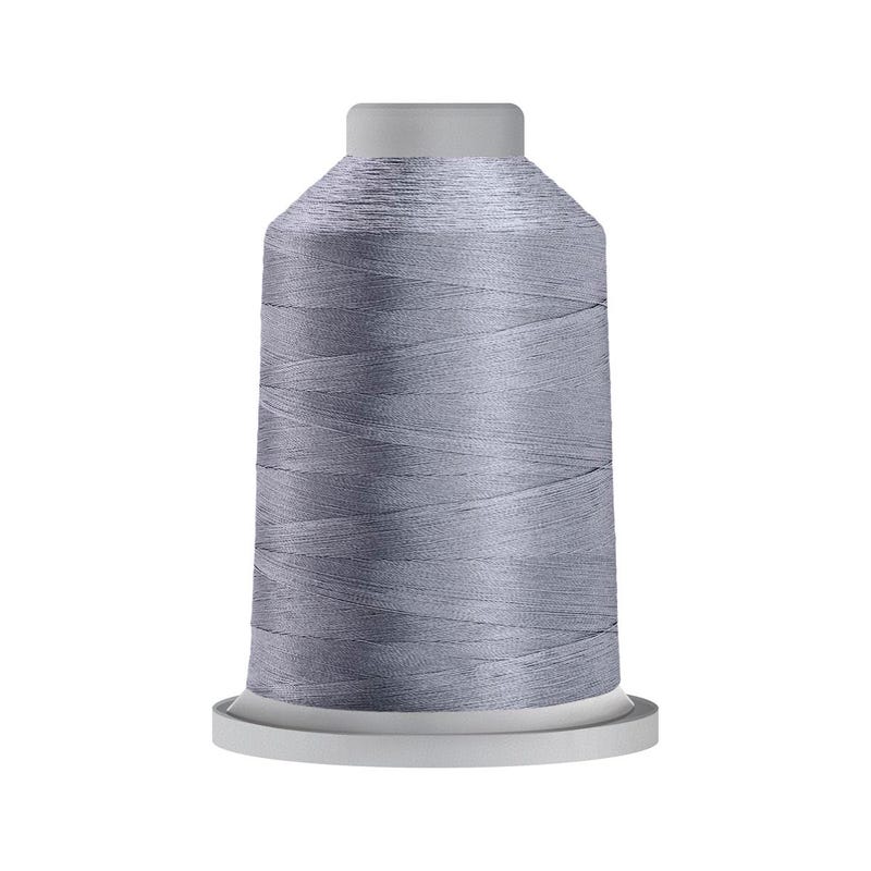 Glide 40 wt. polyester thread in Silver (#10536), 5000m spool by Fil-Tec