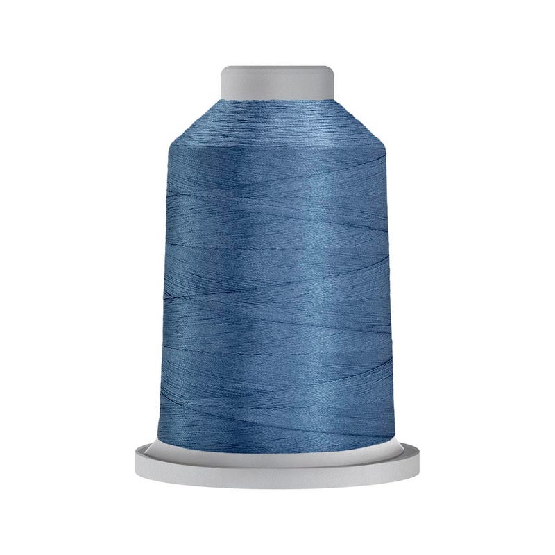 Glide 40 wt. polyester thread in Sky (#30646), 5000m spool by Fil-Tec