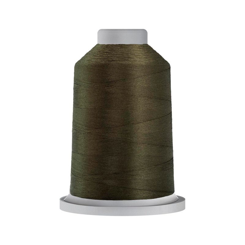 Glide 40 wt. polyester thread in Soldier Green (#60574), 5000m spool by Fil-Tec
