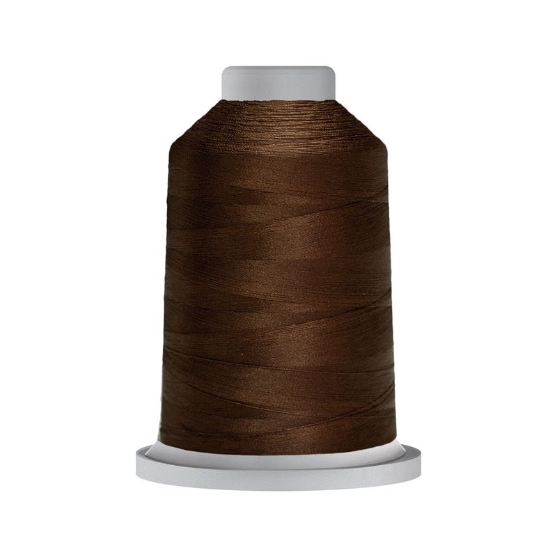 Glide 40 wt. polyester thread in Spice Brown (#27582), 5000m spool by Fil-Tec