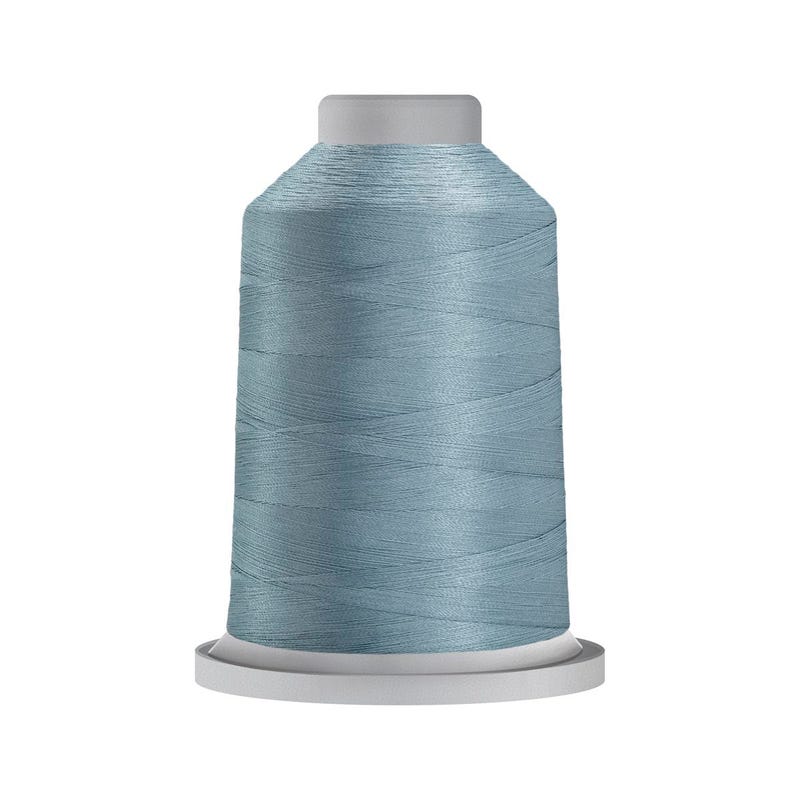 Glide 40 wt. polyester thread in Steel Blue (#38201), 5000m spool by Fil-Tec
