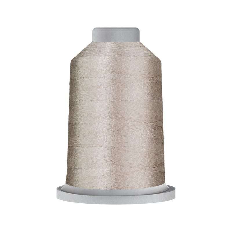Glide 40 wt. polyester thread in Stone (#17528), 5000m spool by Fil-Tec