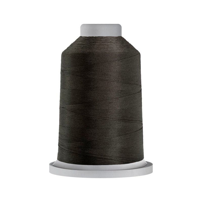 Glide 40 wt. polyester thread in Storm (#1BLK7), 5000m spool by Fil-Tec