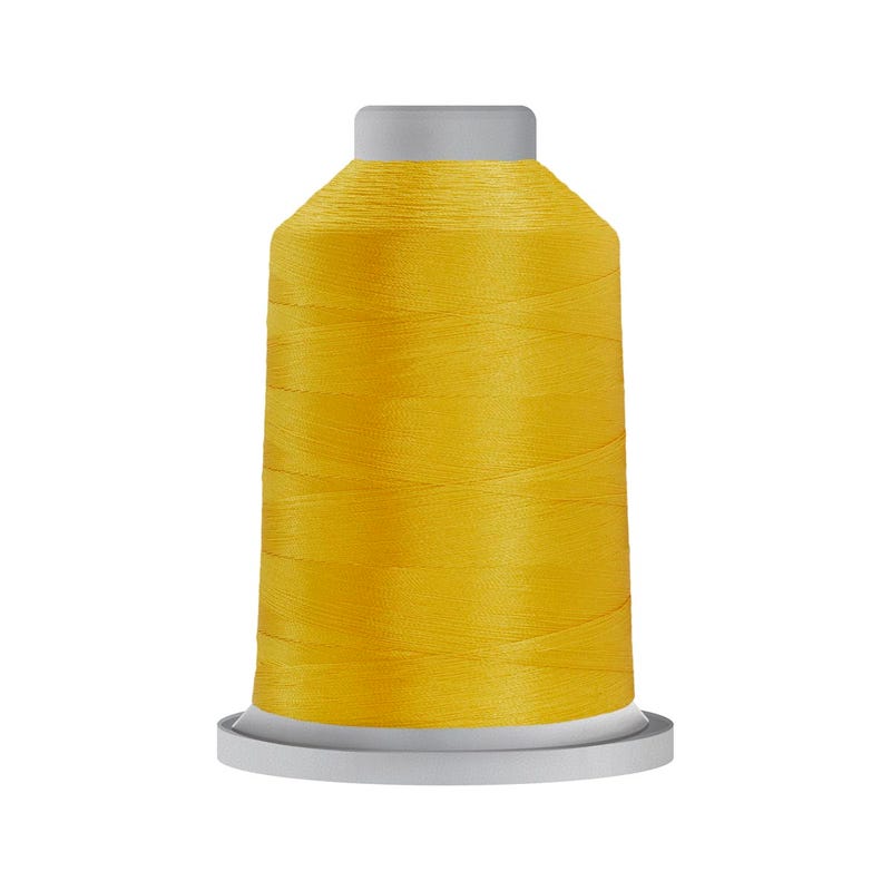Glide 40 wt. polyester thread in Sunshine (#80115), 5000m spool by Fil-Tec