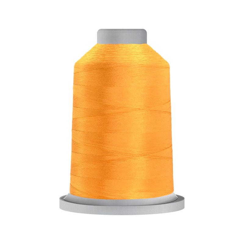 Glide 40 wt. polyester thread in Tangerine (#91375), 5000m spool by Fil-Tec