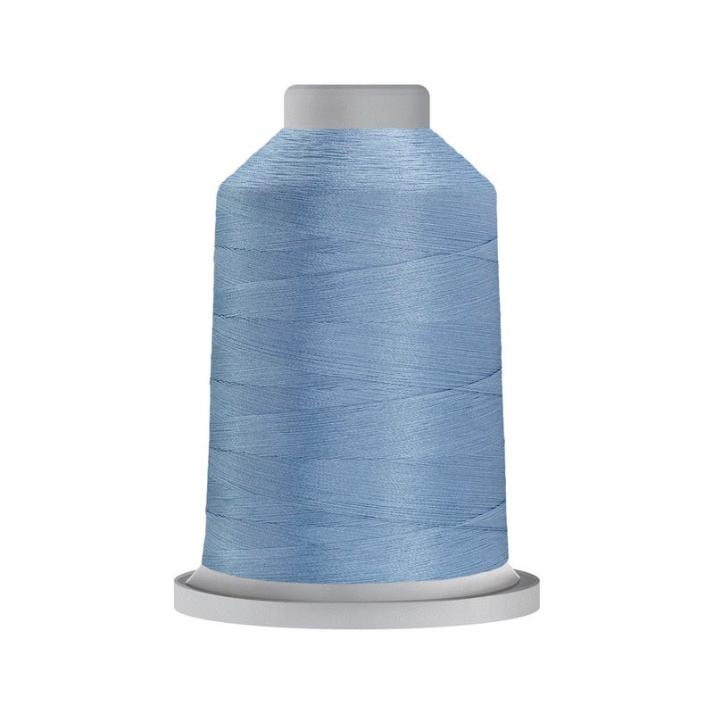 Glide 40 wt. polyester thread in Tar Heel (#90278), 5000m spool by Fil-Tec