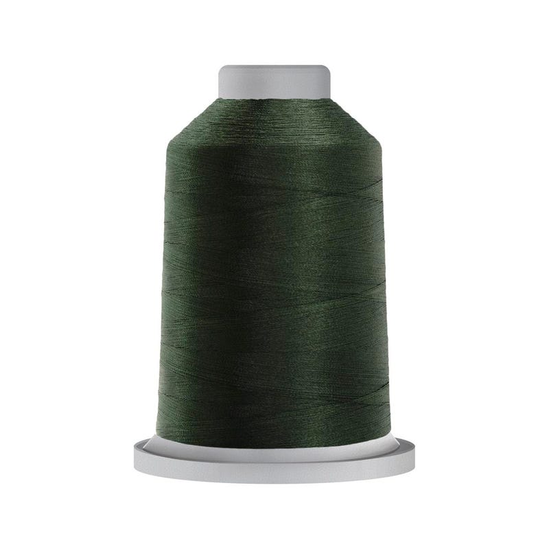 Glide 40 wt. polyester thread in Totem Green (#60350), 5000m spool by Fil-Tec