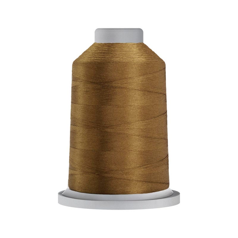 Glide 40 wt. polyester thread in Vegas Gold (#20872), 5000m spool by Fil-Tec