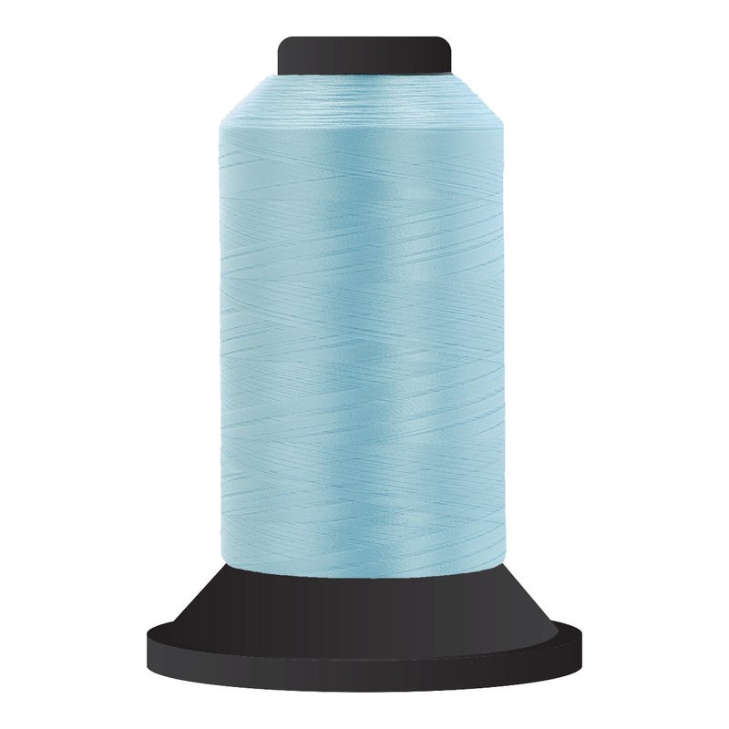 Glide 60 wt. polyester thread in Baby Blue (#30290), 5000m spool by Fil-Tec