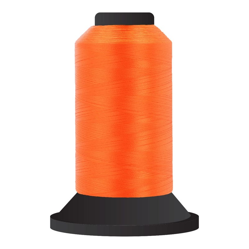 Glide 60 wt. polyester thread in Lava (#51585), 5000m spool by Fil-Tec