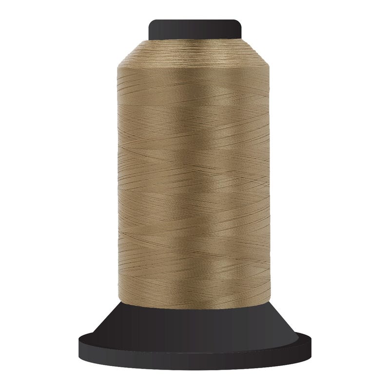 Glide 60 wt. polyester thread in Mocha (#20727), 5000m spool by Fil-Tec