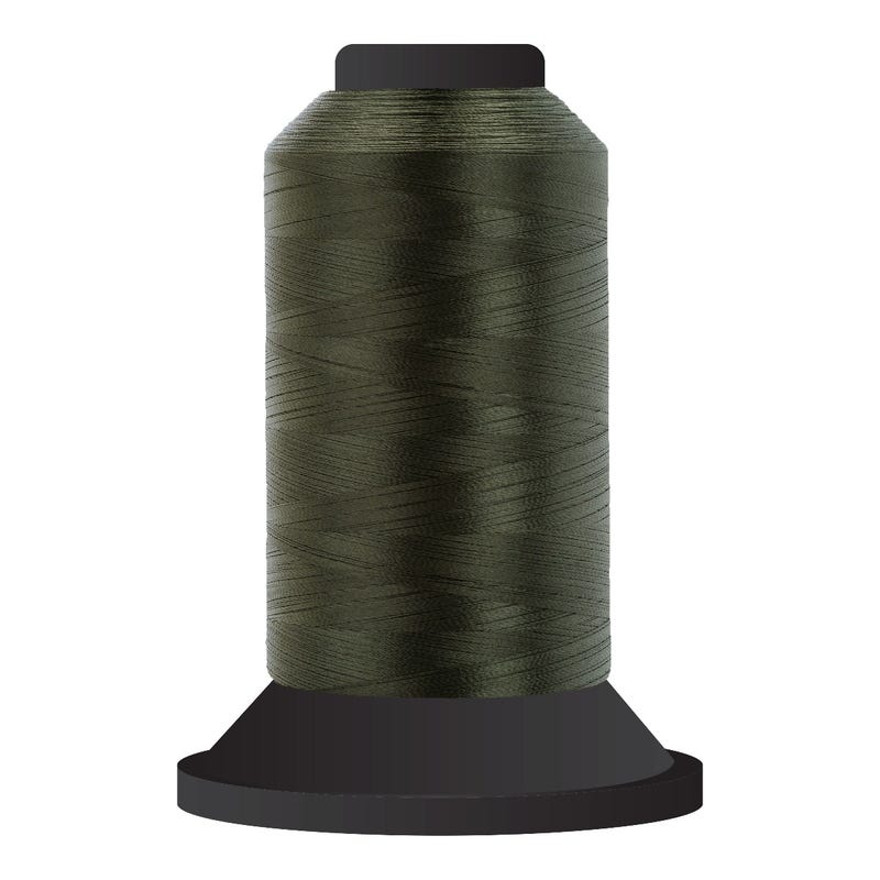 Glide 60 wt. polyester thread in Mossy (#65743), 5000m spool by Fil-Tec