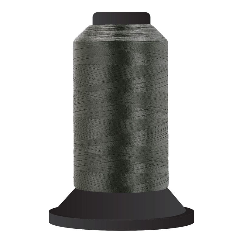 Glide 60 wt. polyester thread in Sterling (#10877), 5000m spool by Fil-Tec