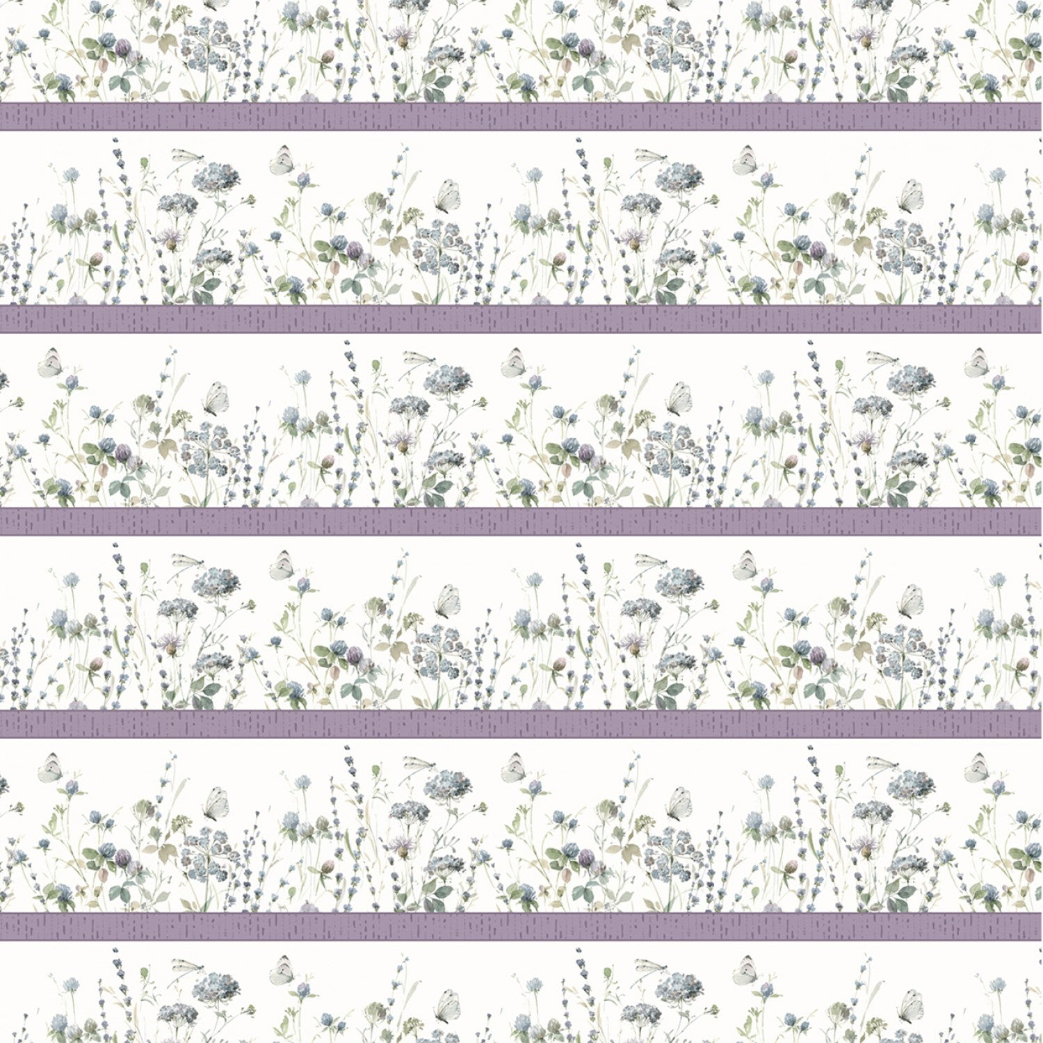Au Naturel - Multi Repeating Stripe - 44" Wide - Wilmington