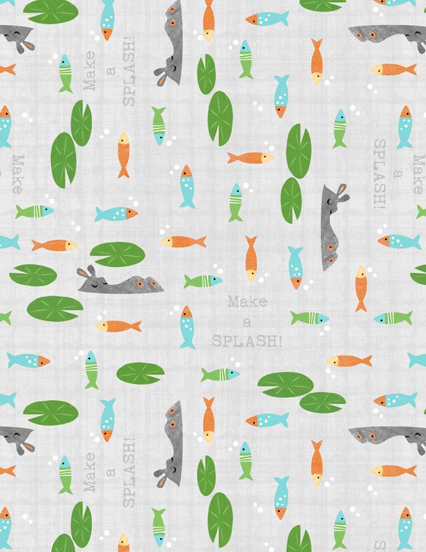 Dream Big - Lily Pads - 44" Wide - Wilmington