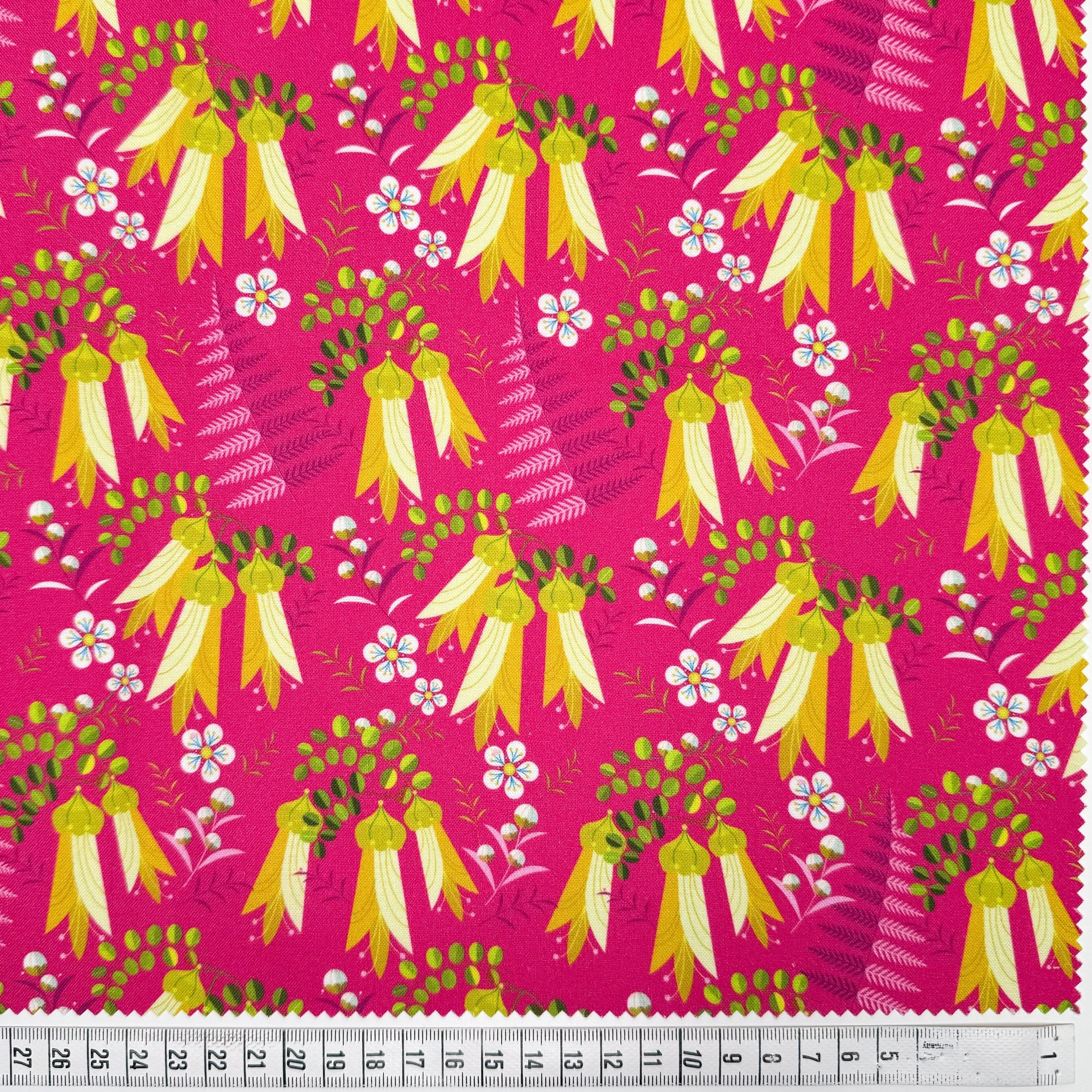 Summer Garden - Pink - 81570-3 - 44" Wide - Gordon Fabrics