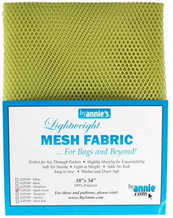 Mesh Lite Weight - Apple Green - 18" x 15YD - by Annie