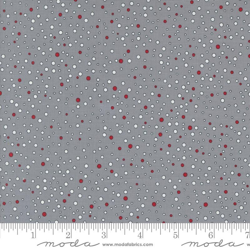 On Dasher - Snowballs Stormy - 55665-15 - 44" Wide - Moda
