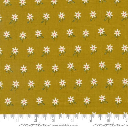 Imaginary Flowers - Golden 548384-17 - 44" Wide - Moda