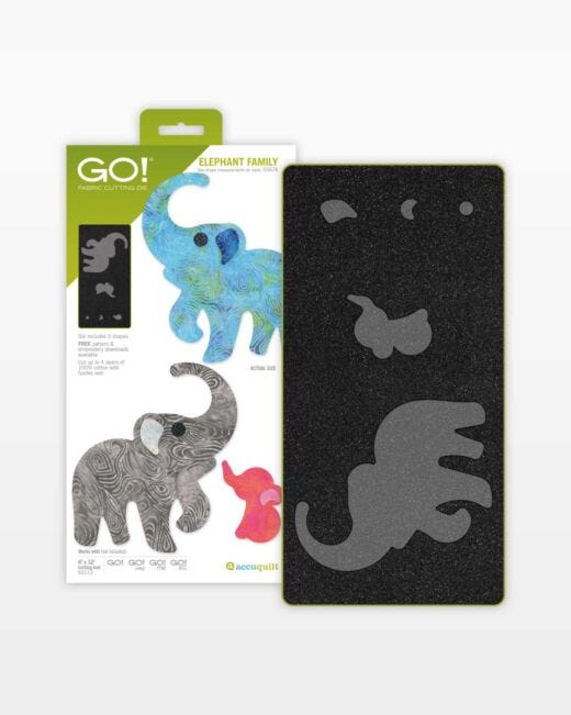 GO! Elephant Family Die (Die to Try, January 2024) (#55674)