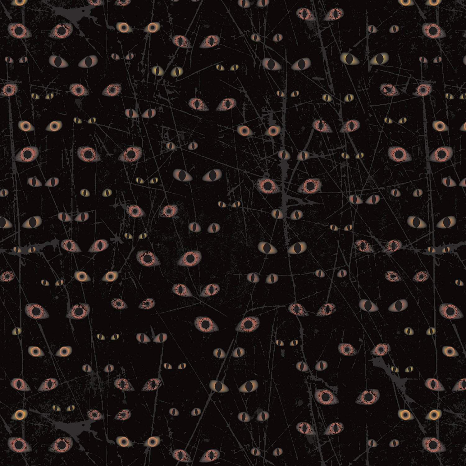 Scary Spice - Cat Eye - Charcoal - 44" Wide - Studio E
